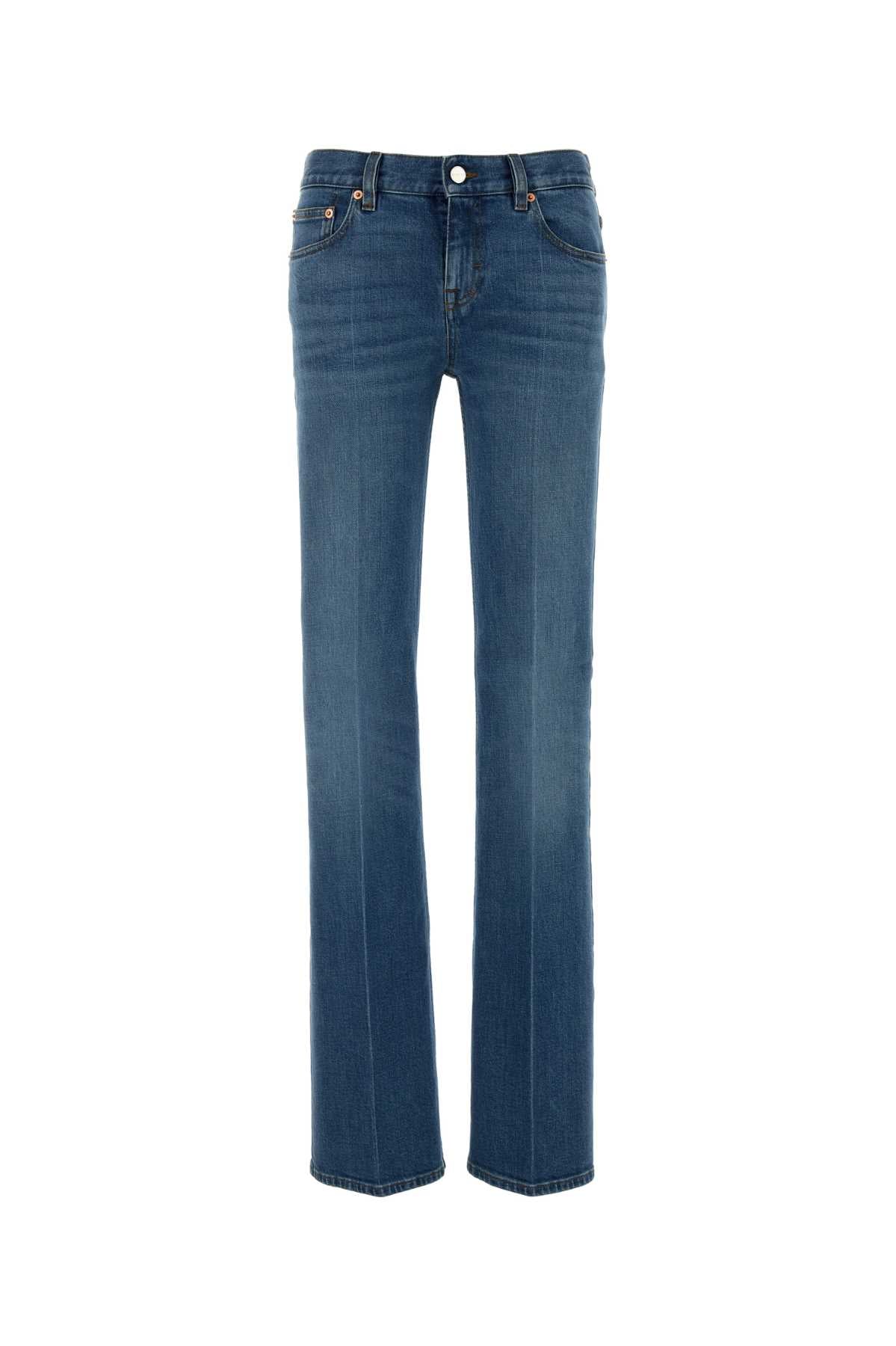 Gucci Denim Stretch Jeans — Blue