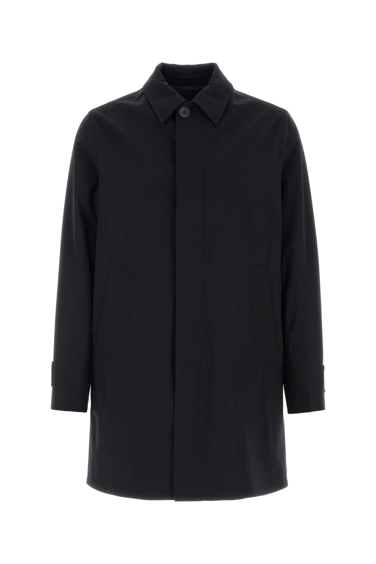 Herno Raincoat — Navy
