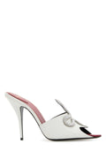 Valentino Garavani Coeur Mule — White