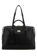 Dolce & Gabbana Vittoria Top Handle Bag — Black