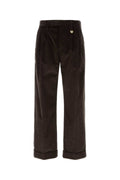 Burberry Corduroy Trousers — Brown