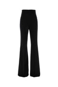 Sportmax Nylon Elastane Trousers — Black