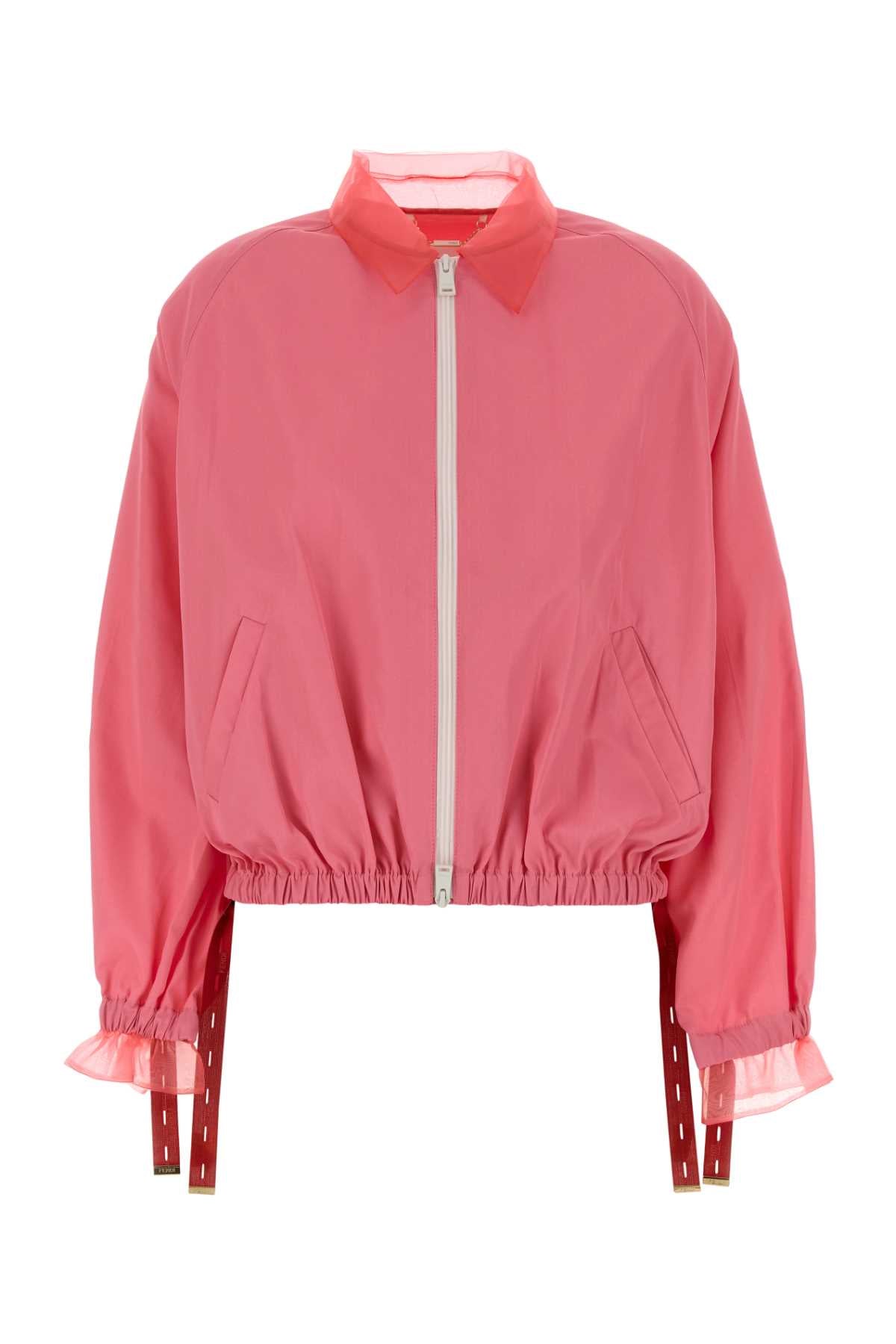 Fendi Techno Jacket — Pink