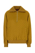 Chaqueta de mezcla de viscosa con monograma GG de Gucci — Amarillo