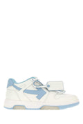 Off-White Colour-Block Low-Top Sneakers — White