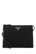 Prada Re-Nylon Clutch — Negro