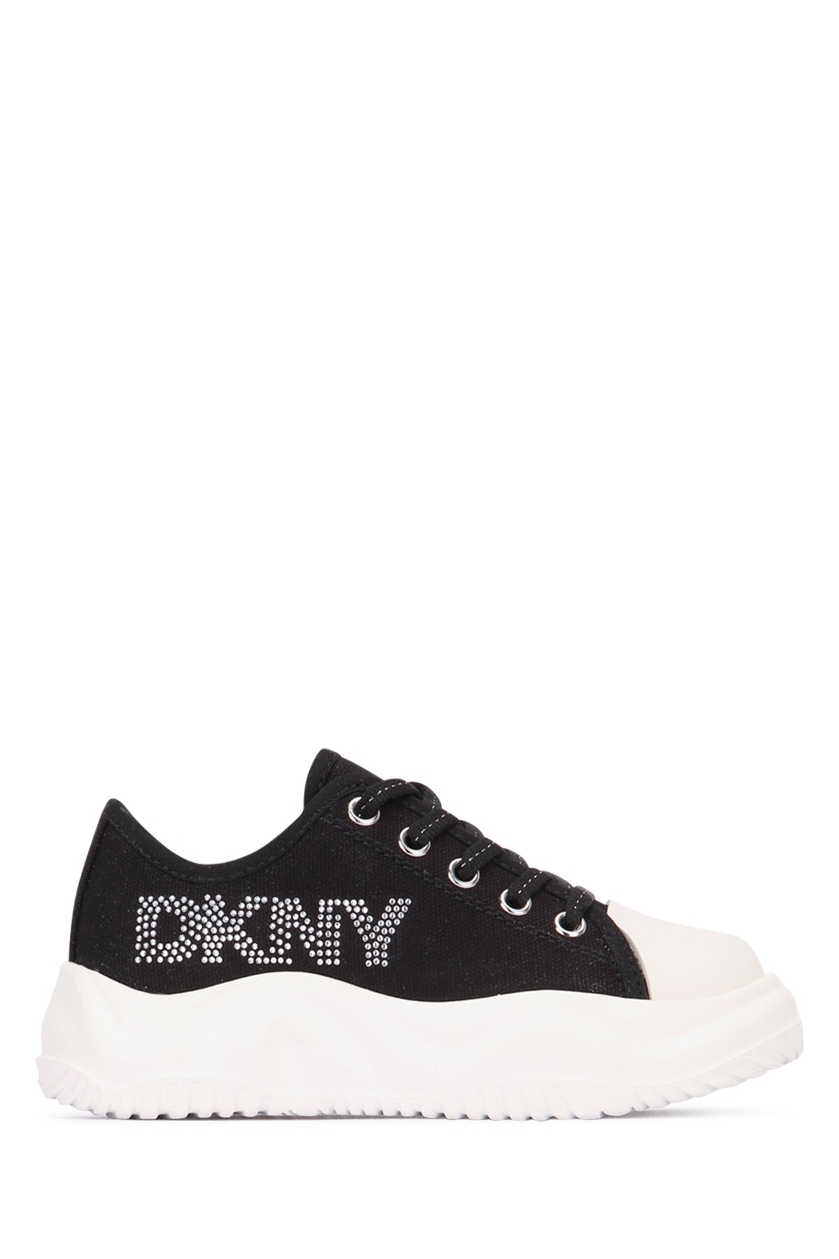 Dkny Junior Tennis Sneaker — Black