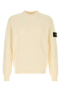 Stone Island Neck Sweater — Ivory