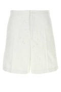 Valentino Garavani Bermuda Shorts — White