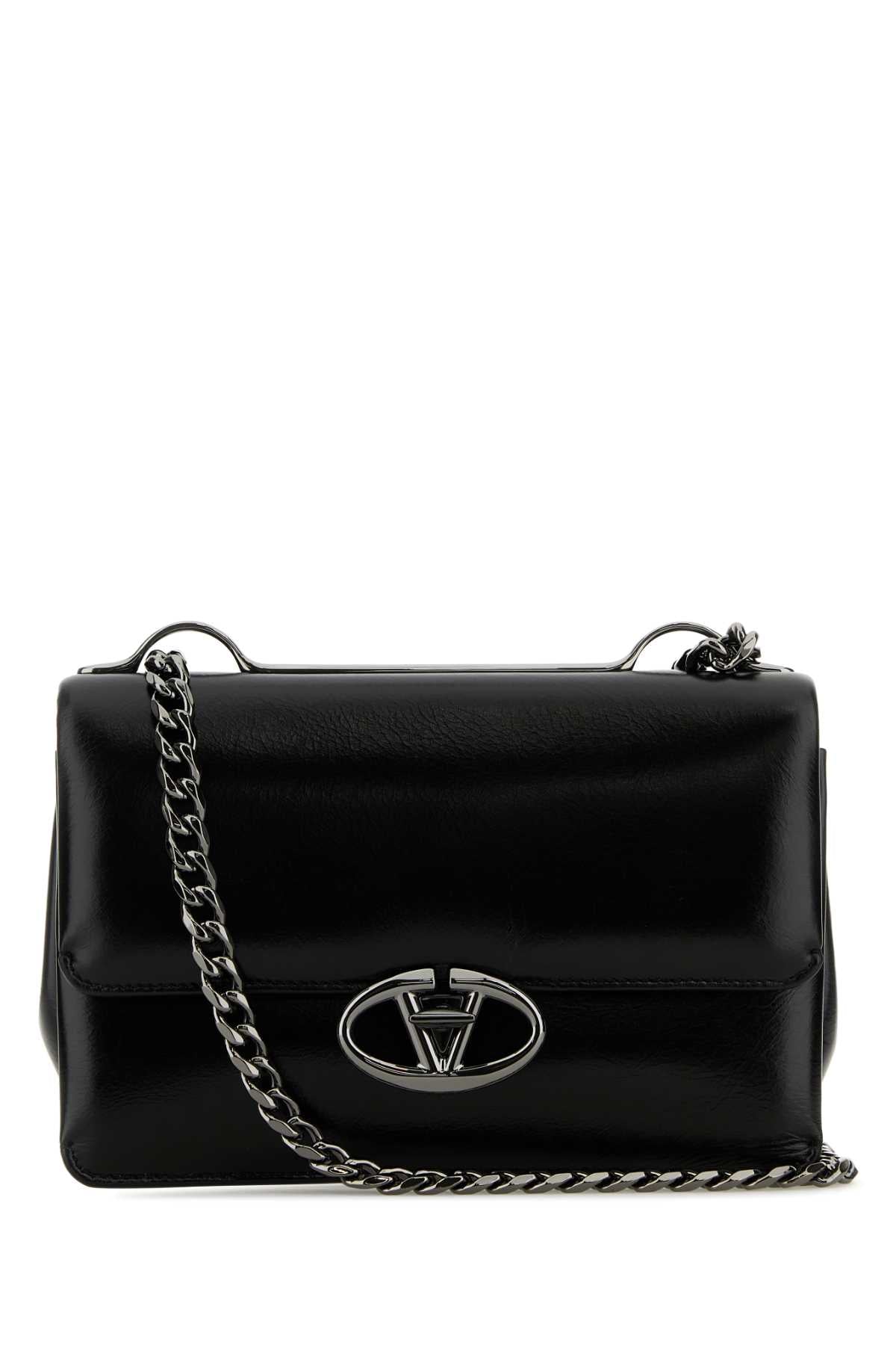 Valentino Garavani Sholder Shoulder Bag — Black