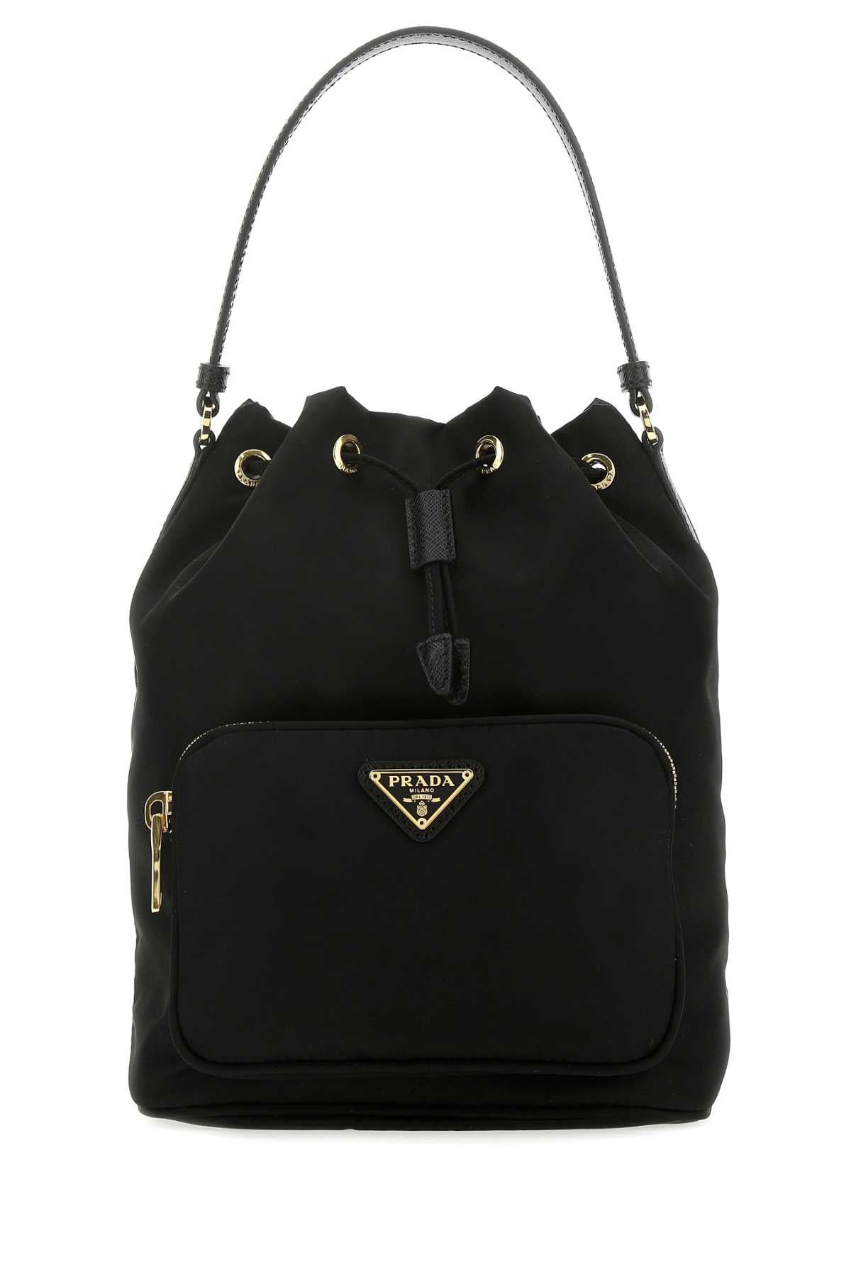 Bolso bombonera Prada Duet - Negro