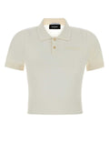 Dsquared2 Knit Polo Shirt — White