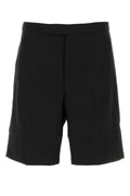 Prada Cotton Bermuda Shorts — Black