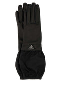 Prada Lamb Leather Gloves — Black
