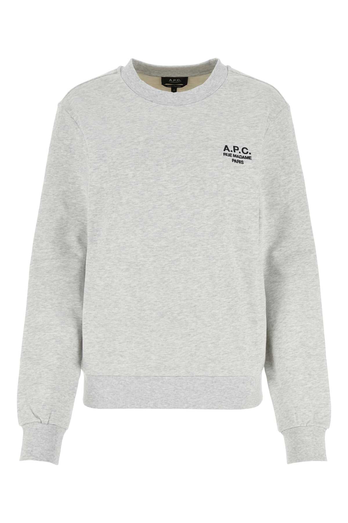 A.P.C. Standard Sweatshirt — Gray