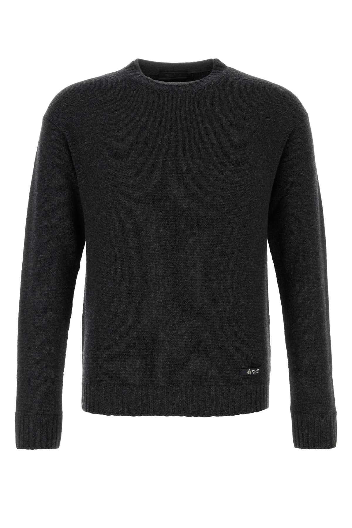 Prada Girocollo Sweater — Gray