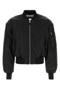 Men's Broad Bomber Jacket Black Nylon