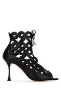 Women's Stivali Heel Black Suede