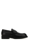 Men's Leather Loafer Black Bovina