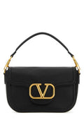 Women's Valentino Shoulder Bag Black Calf Leather