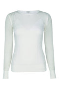 Women's Tricot Sweater White