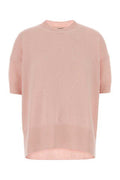 Women's Cashmere Crew-Neck Sweater Pink