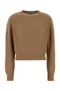 Women's Cashmere Crew-Neck Sweater Beige