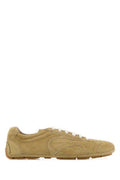 Women's Beige Suede Montecarlo Sneakers Ecru Ecru'