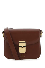 Women's Grace Crossbody Bag Brown Vache