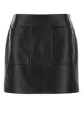Women's Nappa Skirt Black Lamb