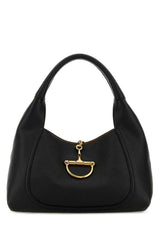 Women's With Shoulder Bag Black Calf Skin