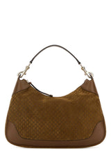 Women's With Shoulder Bag Brown Calf Skin