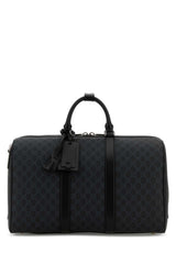 Unisex With Travel Bag Black Polyurethane Polyester Cotton