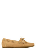 Women's Suede Loafer Beige