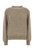 Women's Cashmere Crewneck Sweater Beige