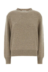 Women's Cashmere Crewneck Sweater Beige