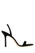 Women's Jenn Sandal Black Suede Heels