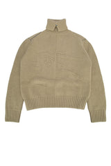 Women's Cashmere Turtleneck Green