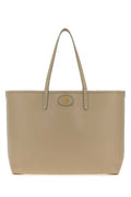 Women's Reversible Tote Beige Calf