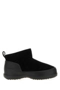 Unisex Mezzaluna Ankle Boot Black Suede