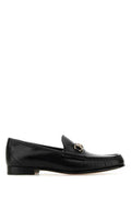 Women's Leather Horsebit Loafer Black Calf Skin