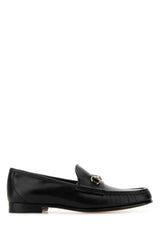 Women's Leather Horsebit Loafer Black Calf Skin