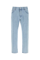 Men's Cinque Tasche Jeans Blue Cotton