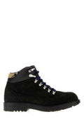 Men's Moor Boots Black Suede