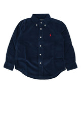 Boys' Shirts Navy Corduroy