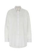 Women's Shirt White Cotton