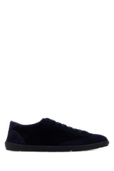 Men's Midnight Blue Suede Sneakers C8862