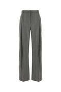 Women's Tailoring Trousers Gray Wool