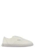 Women's White Nappa Leather Serena Sneakers