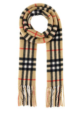 Unisex Cashmere Scarf Beige